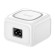 Inductive charger 10W Budi 317TE, 2x USB + USB-C, 18W (white) image 2
