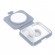 Wireless charger 2-in-1 Choetech T323, MagSafe & MFI (grey) image 2