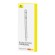 Active stylus Baseus Smooth Writing Series with plug-in charging USB-C (White) фото 4