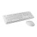 Wireless keyboard + mouse set MOFII Sweet 2.4G (white) image 2