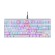 Mechanical gaming keyboard Motospeed CK101 RGB (white) image 1