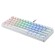 Mechanical gaming keyboard Motospeed CK61 RGB (white) paveikslėlis 1