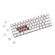 Wireless Mechanical keyboard Motospeed SK62 White (red switch) image 6