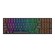 Wireless mechanical keyboard Royal Kludge RK100 RGB, Brown switch (black) paveikslėlis 1