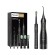 Sonic toothbrush with tip set and water fosser FairyWill FW-5020E + FW-E11 (black) image 1