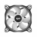 ARGB Computer Fan Darkflash CF8 Pro (120x120) image 3