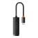 Baseus Lite Series USB-C to RJ45 network adapter, 100Mbps (black) фото 9