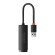 Baseus Lite Series USB to RJ45 network adapter, 100Mbps (black) image 2