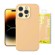 Baseus Liquid Silica Gel Case for iPhone 14 Pro Max (Sunglow)+ tempered glass + cleaning kit image 1