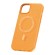 Magnetic Phone Case for iPhone 15 Pro Baseus Fauxther Series (Orange) image 2