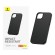 Phone Case for iPhone 15 Plus Baseus Fauxther Series (Black) фото 3