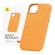 Phone Case for iPhone 15 Plus Baseus Fauxther Series (Orange) фото 1