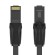 Płaski kabel sieciowy UTP Cat. 6 Vention IBABF RJ45 Ethernet 1000Mbps 1m, czarny paveikslėlis 2