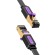 Flat Network Cable UTP CAT7 Vention ICABG RJ45 Ethernet 10Gbps 1.5m Black image 3