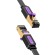 Flat Network Cable UTP CAT7 Vention ICABJ RJ45 Ethernet 10Gbps 5m Black image 3