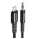 Cable Lightning to mini jack 3,5mm Acefast C1-06 1.2m (black) image 2