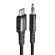 Cable USB-C to mini jack 3,5mm Acefast C1-08 1.2m (black) image 2