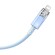 Fast Charging Cable Baseus Explorer USB to Lightning 2.4A 1M (blue) paveikslėlis 5
