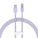 Fast Charging cable Baseus USB-A to Lightning Explorer Series 1m 2.4A (purple) image 3