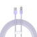 Fast Charging cable Baseus USB-A to Lightning  Explorer Series 2m, 2.4A (purple) image 3