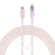 Fast Charging cable Baseus USB-A to Lightning Explorer Series 2m 20W (pink) image 3