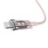 Fast Charging cable Baseus USB-A to Lightning Explorer Series 2m 20W (pink) image 6