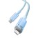 Fast Charging cable Baseus USB-C to Lightning  Explorer Series 1m, 20W (blue) image 7