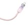 Fast Charging cable Baseus USB-C to Lightning  Explorer Series 1m, 20W (pink) image 4