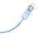 Fast Charging cable Baseus USB-C to Lightning  Explorer Series 2m, 20W (blue) image 4