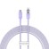 Fast Charging cable Baseus USB-C to Lightning  Explorer Series 2m, 20W (purple) image 2