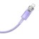 Fast Charging cable Baseus USB-C to Lightning  Explorer Series 2m, 20W (purple) image 4