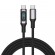 Fast Charging cable Rocoren Digital USB-C to USB-C, PD, 1m (grey) image 1