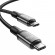 Fast Charging cable Rocoren USB-C to USB-C Retro Series 3m 240W (grey) фото 2