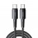 USB-C to USB-C Cable 240W Essager 1m (gray) paveikslėlis 1