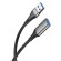 Cable / Adapter USB do USB 3.0 XO NB220, 2m (black) paveikslėlis 1