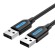 USB 2.0 cable Vention COJBC 2A 0.25m Black PVC image 2