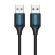 USB 2.0 cable Vention COJBG 2A 1,5m Black PVC image 1