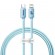 Kabel USB-C do iP Baseus Crystal Shine,  20W, 1.2m (niebieski) image 1