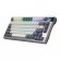 Darmoshark K8 EF switch wireless gaming keyboard (white) paveikslėlis 4