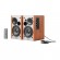 Speakers 2.0 Edifier R1280T with Smart Wi-Fi Audio Streamer WiiM Mini (brown) image 1