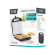 Kitchen electrical appliances and equipment // Toasters // Opiekacz do kanapek z ceramicznymi wkładami na 4 kanapki image 4