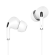 Audio and HiFi sistēmas // Austiņas ar mikrofonu // Słuchawki dokanałowe z mikrofonem na USB-C Kruger&amp;Matz C1 białe image 2