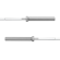 Sporto ir aktyvaus poilsio // Sport Equipment // Gryf olimpijski prosty z łożyskami, sztanga olimpijska z łożyskami 180cm 15kg REBEL ACTIVE paveikslėlis 3