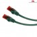 Структурированные кабельные системы // Коммутационный кабель Патч-корд для ЛВС // MCTV-301 G 47268 Przewód kabel patchcord UTP cat6 wtyk-wtyk 1m zielony фото 3