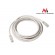 LAN datortīkli // Savienotājvadi (patch cords) Datortīkliem | LAN komutācijas kabeļi // MCTV-650 Przewód, kabel patchcord UTP 5e wtyk-wtyk 20 m szary Maclean image 5