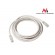 LAN datortīkli // Savienotājvadi (patch cords) Datortīkliem | LAN komutācijas kabeļi // MCTV-657 Przewód, kabel patchcord UTP cat6 wtyk-wtyk 1 m szary Maclean image 5