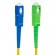 Структурированные кабельные системы // Коммутационный кабель Патч-корд для ЛВС // Patchcord światłowód kabel Maclean, SC/APC-SC/UPC SM 9/125 LSZH, jednomodowy, długość 3m, simplex, G657A2, MCTV-402 фото 1