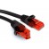 Структурированные кабельные системы // Коммутационный кабель Патч-корд для ЛВС // Przewód kabel patchcord UTP Maclean, wtyk-wtyk, cat6, 5m, czarny, MCTV-743 фото 1