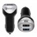 Mobile Phones and Accessories // Car chargers // Ładowarka samochodowa max4,8A 2xUSB  Maclean Energy MCE157 Qualcomm Quick Charge QC 3.0 plus kabel 1.5m Silver image 1