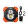 LED apšvietimas // New Arrival // Naświetlacz akumulatorowy 750+250 lm COB paveikslėlis 3